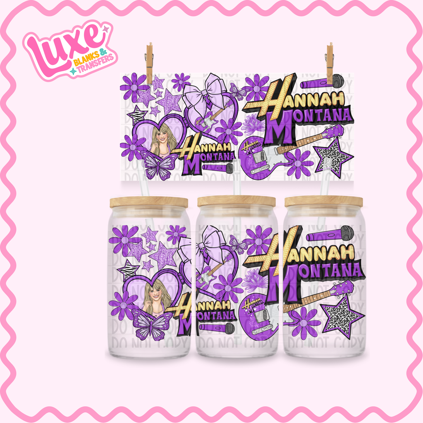 16oz UV DTF Wrap | Han Montana | #3387