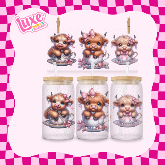 Highland Teacup 2 | 16oz UV DTF Wrap | #1630