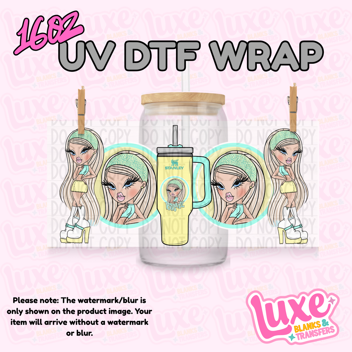 16oz UV DTF Wrap | Br4t/z St4nl3y | #4327