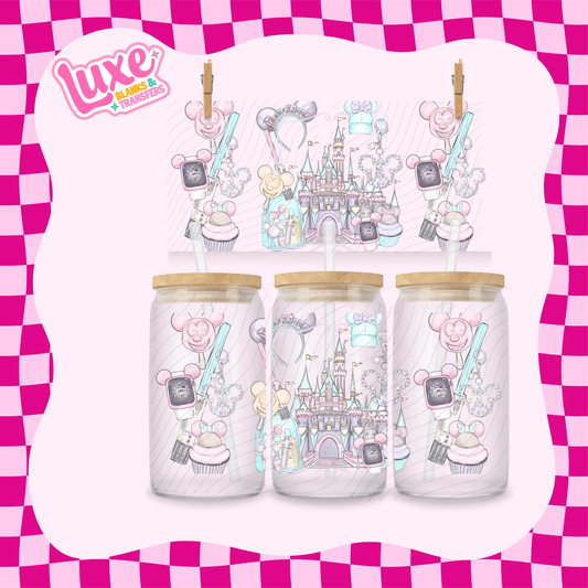 Dis Castle | 16oz UV DTF Wrap | #1773