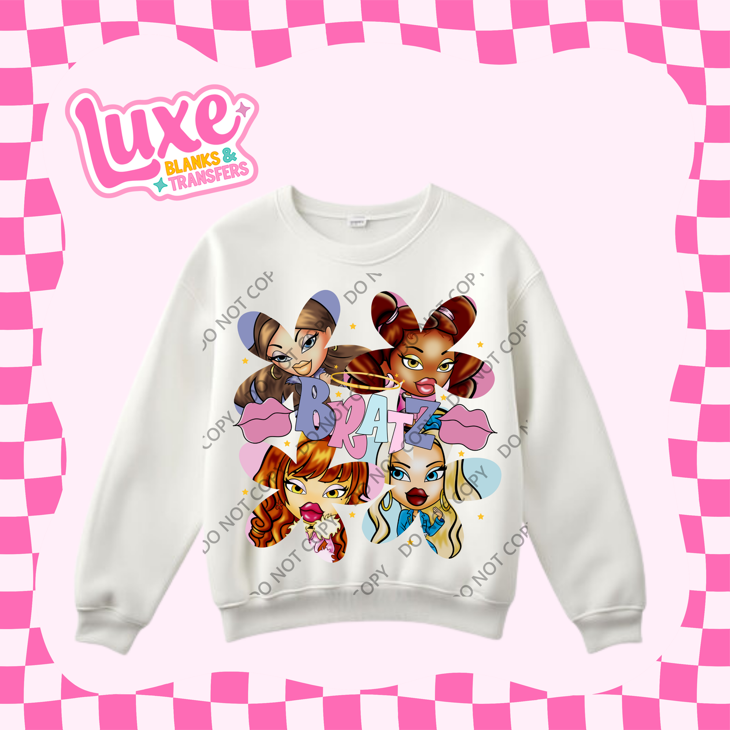 DTF Heat Transfer | Bra/tz Flower | #436