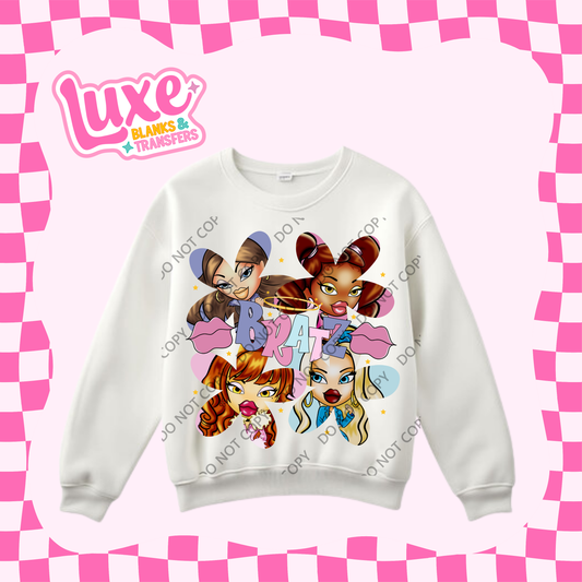 DTF Heat Transfer | Bra/tz Flower | #436