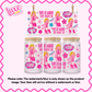 16oz UV DTF Wrap | Pink L1z M | #N88