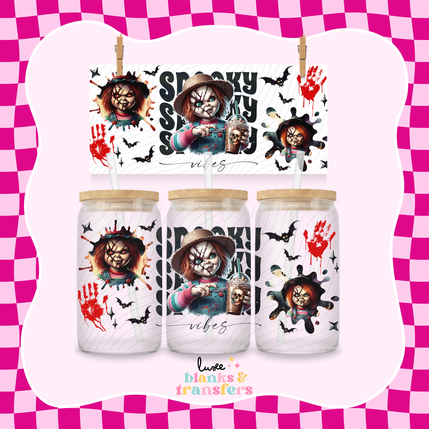 Chucky Spooky UV DTF Wrap (#781)