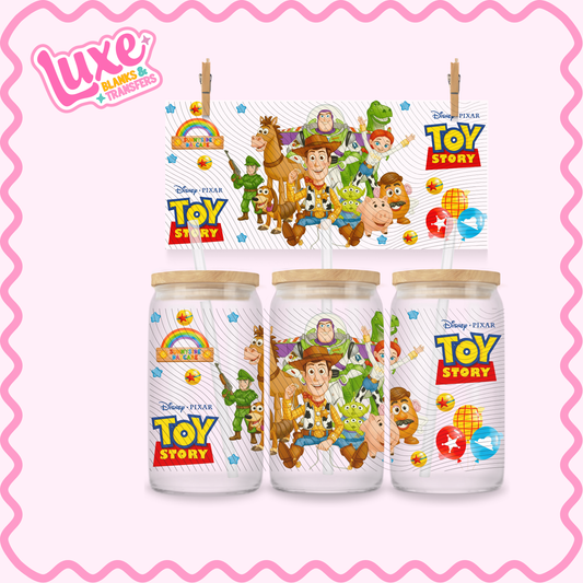 16oz UV DTF Wrap | Toy Movie | #3042