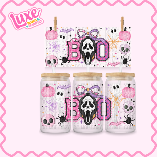 16oz UV DTF Wrap | Boo Ghosty | #3528