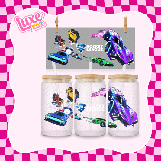 Rocket Game | 16oz UV DTF Wrap | #1281