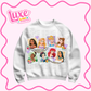 DTF Heat Transfer | Princess Polaroid | #895