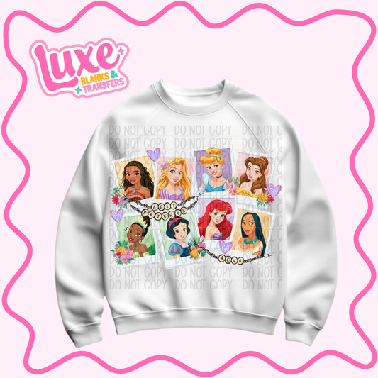 DTF Heat Transfer | Princess Polaroid | #895