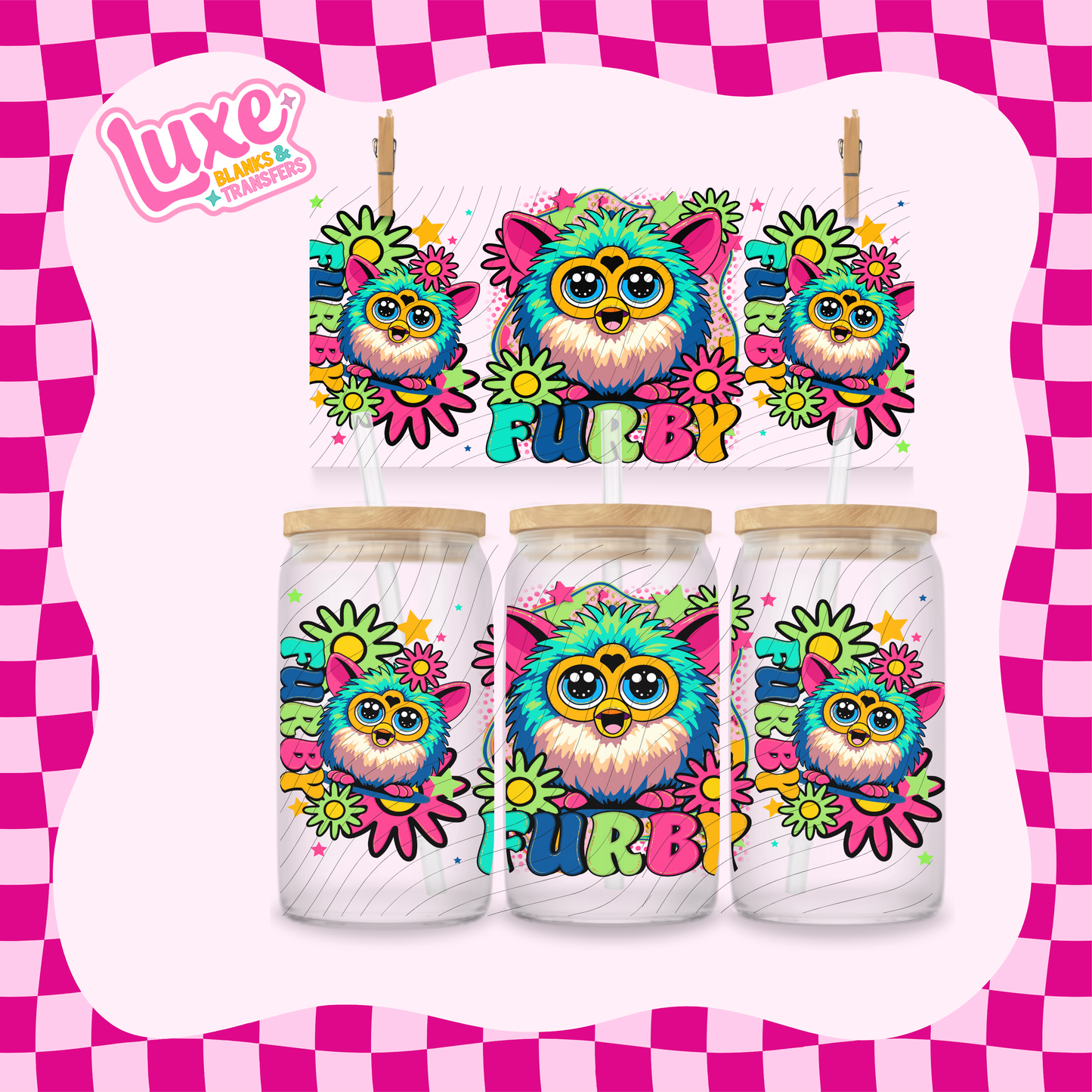 Furb | 16oz UV DTF Wrap | #1779