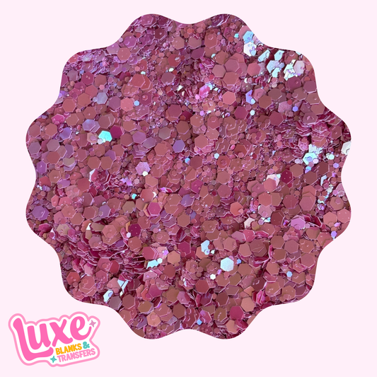 "Pink Prism" Chunky Mix Glitter