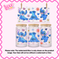 16oz UV DTF Wrap | Blu3 Guy Flowers | #N95