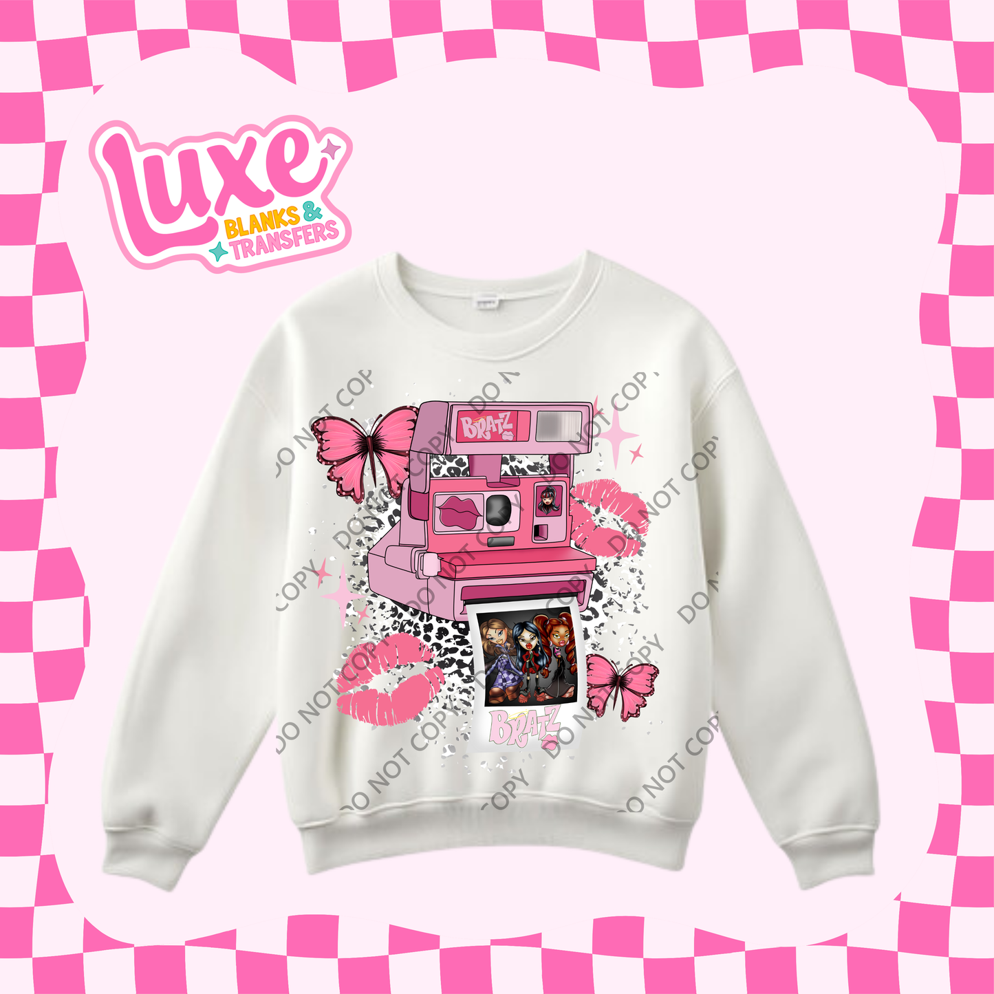 DTF Heat Transfer | Brat/z Polaroid | #439