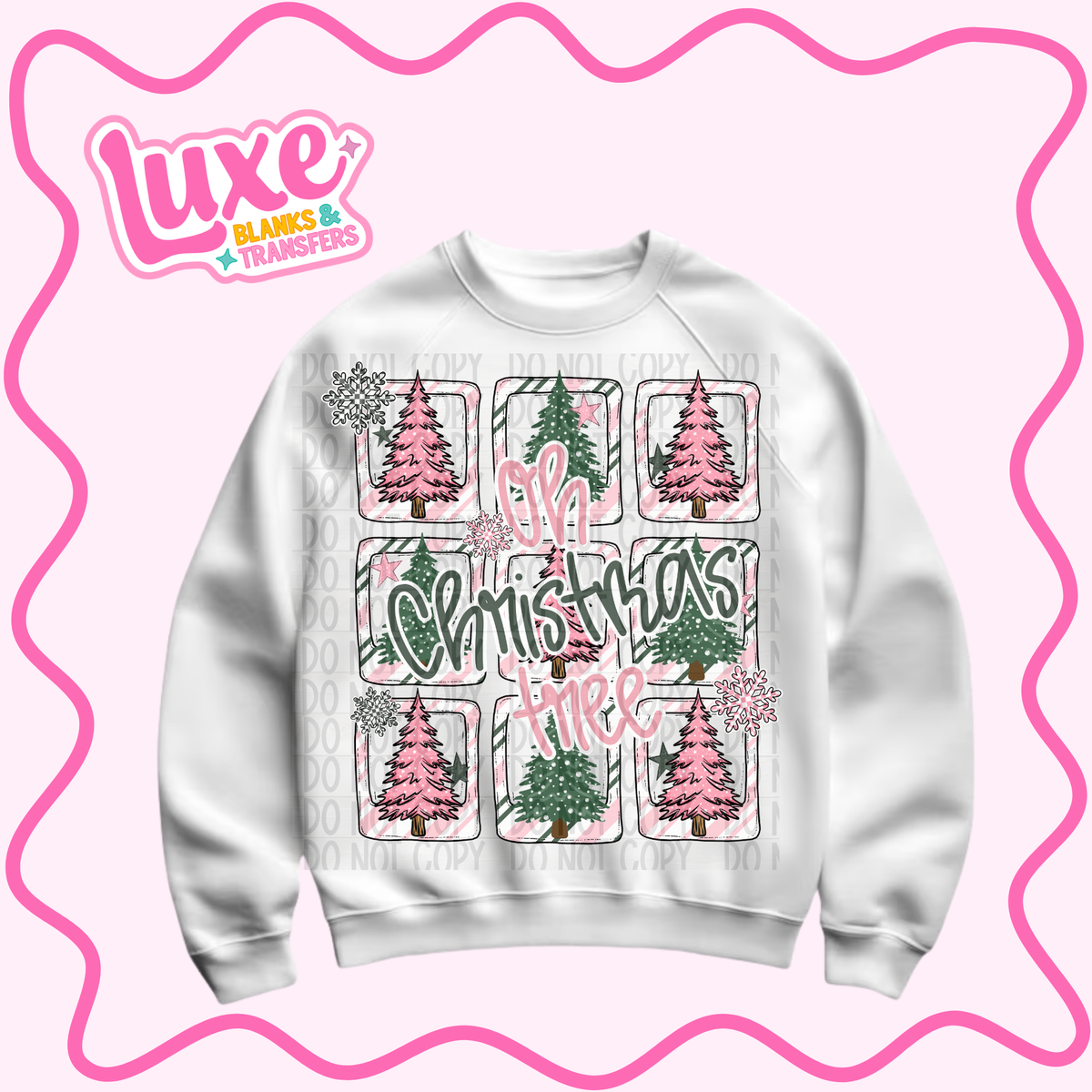 DTF Heat Transfer | Oh Christmas Tree | #1440