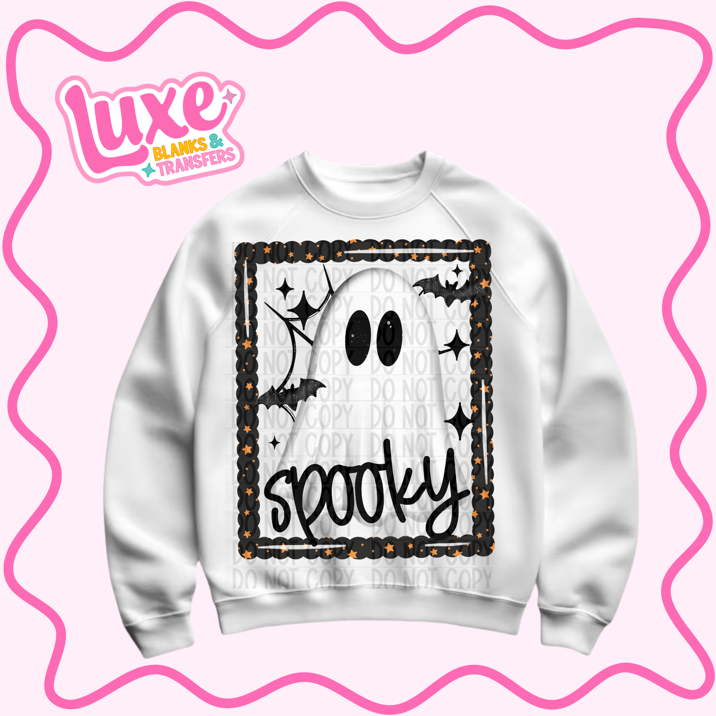 DTF Heat Transfer | Spooky Ghost | #1441