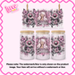 16oz UV DTF Wrap | B4rb Girl Flowers | #2166