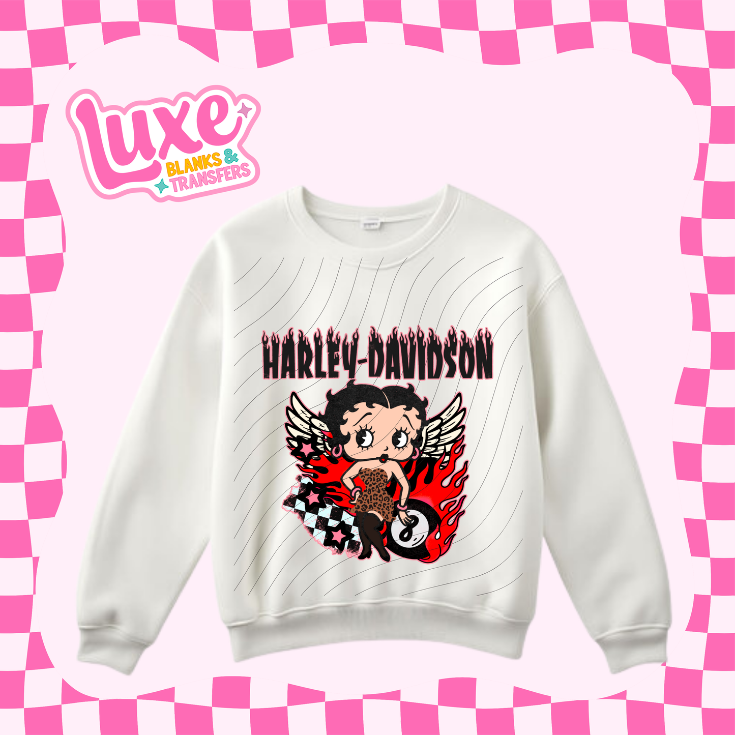 HD Betty | DTF Heat Transfer | #169