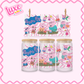 16oz UV DTF Wrap | Peppa Family | #2567