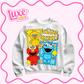 DTF Heat Transfer | Sesame Cute Stamps | #904