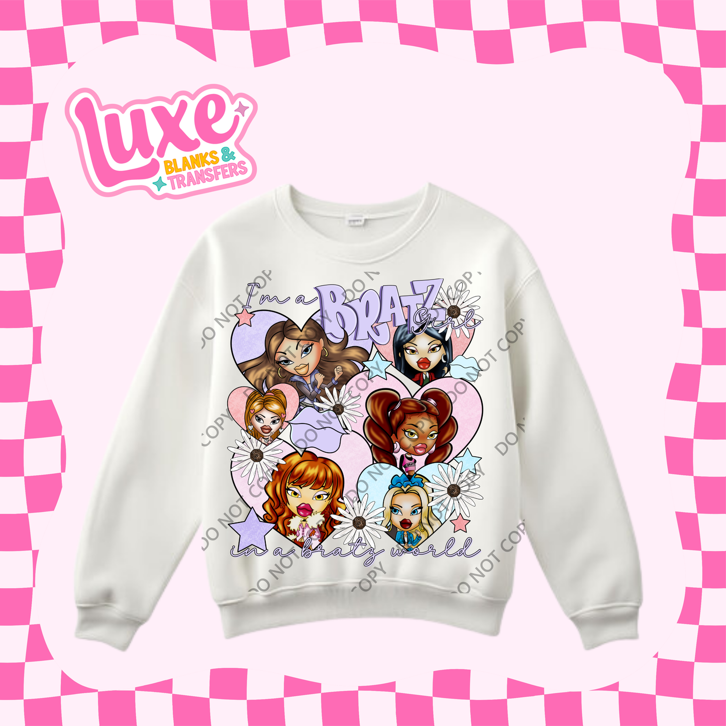 DTF Heat Transfer | Brat/z Hearts | #441