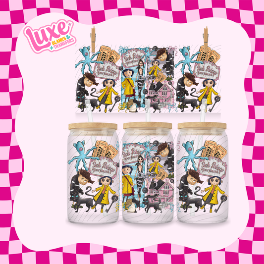 Cora | 16oz UV DTF Wrap | #1784