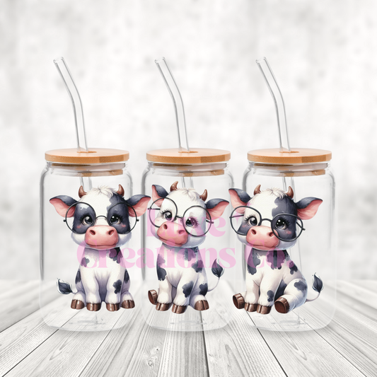 Cartoon Cows UV DTF Wrap  (#134)