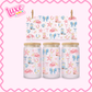 16oz UV DTF Wrap | Cutesy Cowgirl Pattern | #3055