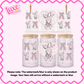 16oz UV DTF Wrap | Cutesy Pig | #2178