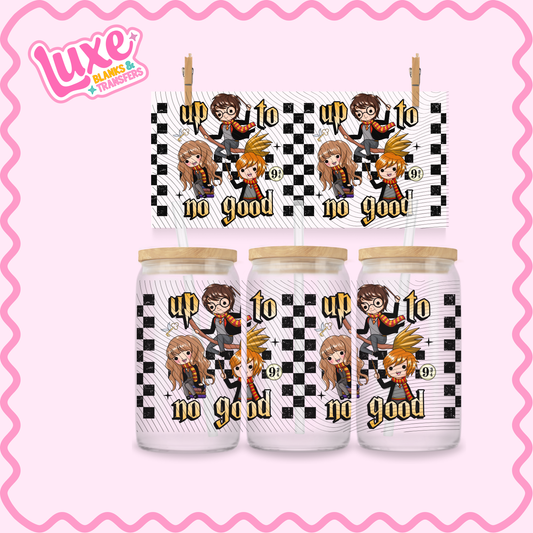 16oz UV DTF Wrap | Up To No Good HP | #2269