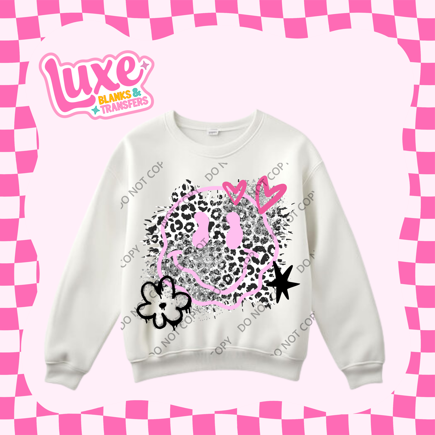 DTF Heat Transfer | Punk Smile | #442