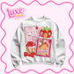 DTF Heat Transfer | Strawb. Stamps | #907