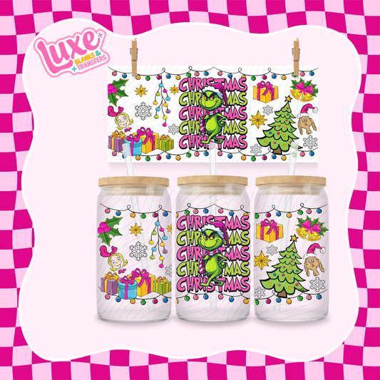 Christmas Gr!nch | UV DTF Wrap | #1136