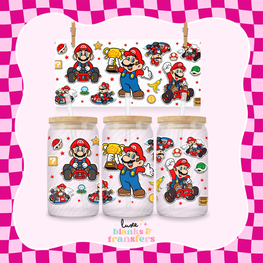 Mario UV DTF Wrap (#364)