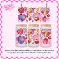 16oz UV DTF Wrap | Yellow Bear Friends Hearts | #2216A