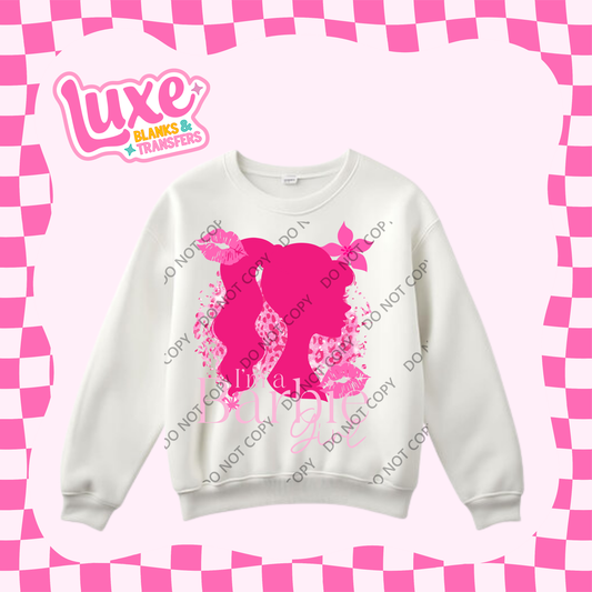 DTF Heat Transfer | Bar/bie Girl | #444