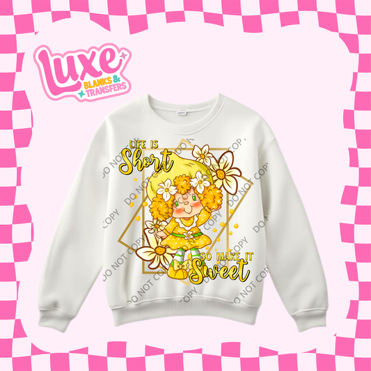 DTF Heat Transfer | Strawb Shortcake Lemon Character | #446