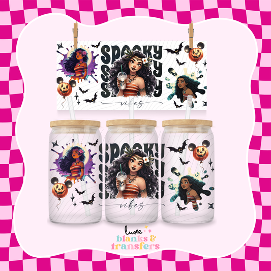 Moana Spooky UV DTF Wrap (#802)