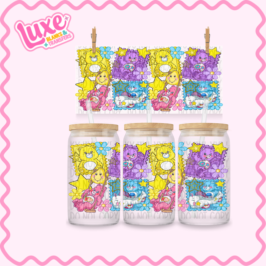 16oz UV DTF Wrap | C-Bears Stamps | #3550