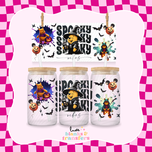 Winnie Spooky UV DTF Wrap (#805)