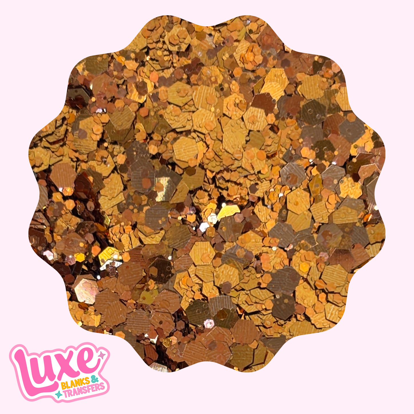 "Copper" Chunky Mix Glitter