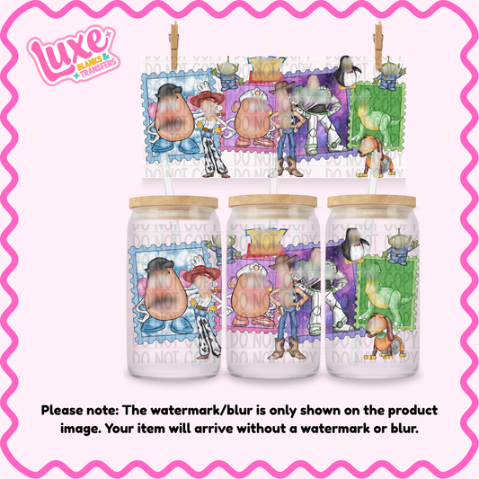 16oz UV DTF Wrap | T0ys Stamp | #1051