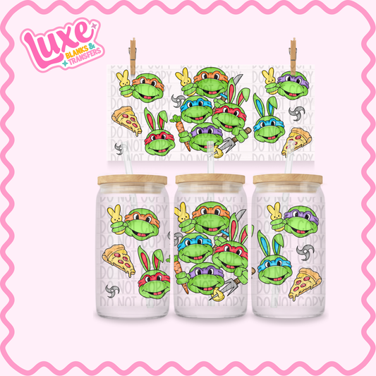 16oz UV DTF Wrap | TMNT Pizza | #2582