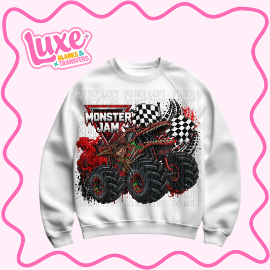 DTF Heat Transfer | Monster J4m Freddie | #1458