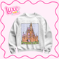 DTF Heat Transfer | Distressed Mi/ck Castle | #918