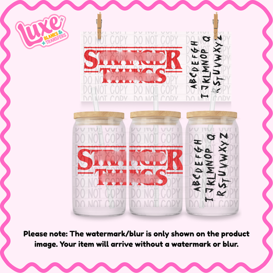 16oz UV DTF Wrap | Strang3r Show | #2236