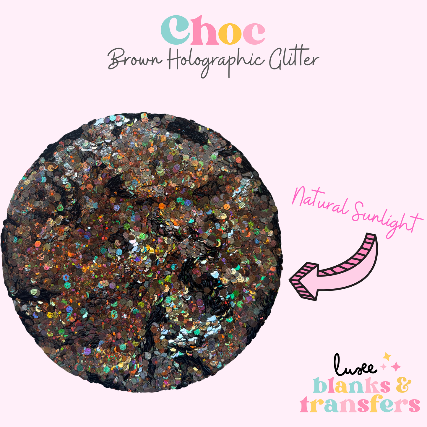 “Choc” Chunky Mix Glitter