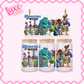 16oz UV DTF Wrap | Monsters At Work | #3069