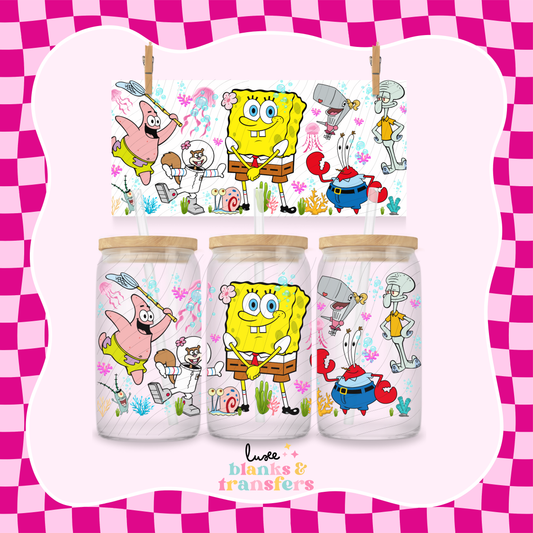 Sponge Characters UV DTF Wrap (#444)