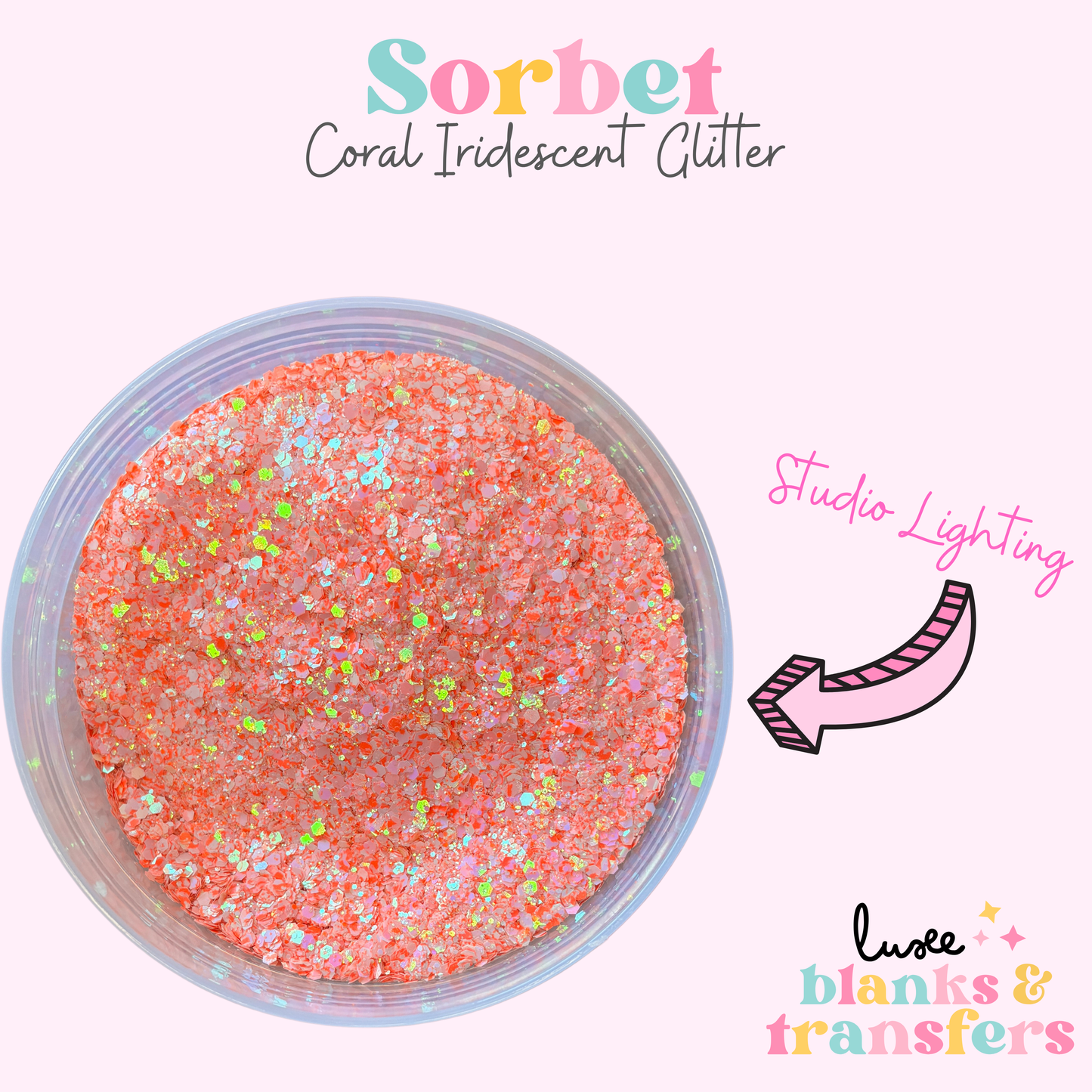 “Sorbet” Chunky Mix Glitter