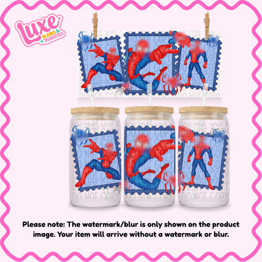 16oz UV DTF Wrap | Sp1d3r Stamp | #1064